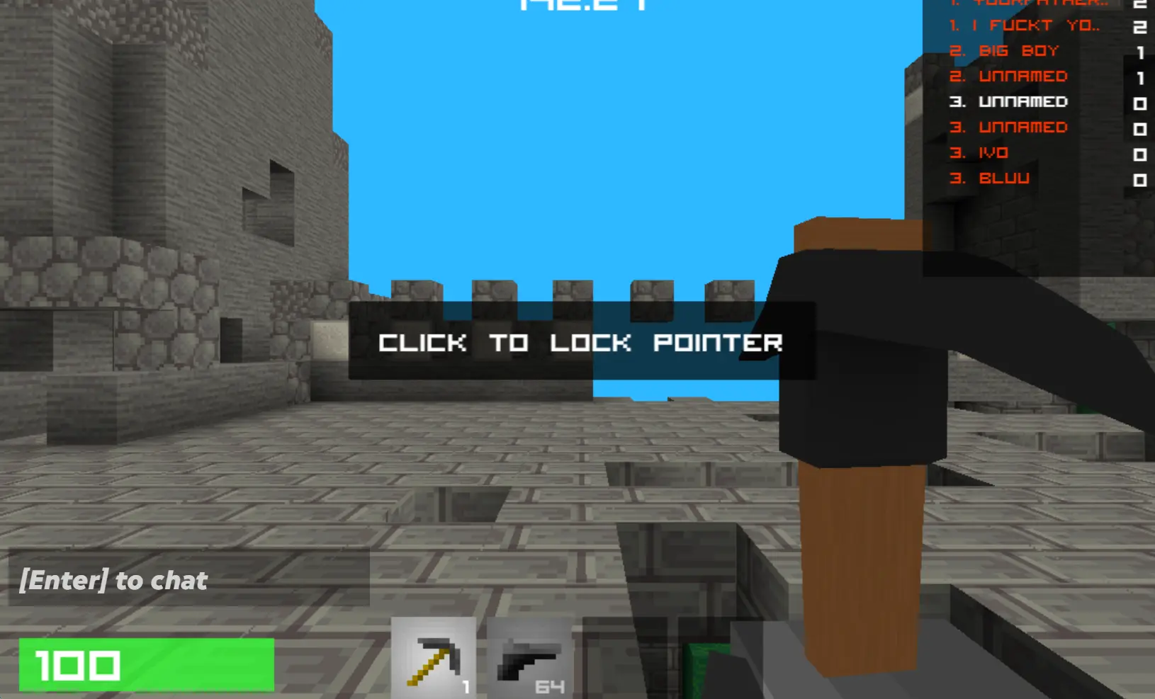 Craftnite io Game Screenshot